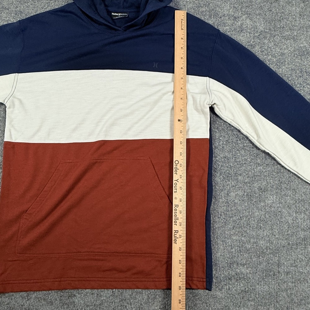 Hurley Hoodie Mens Small Pullover Buckle Exclusive Casual Sweatshirt Color Block - Picture 7 of 16